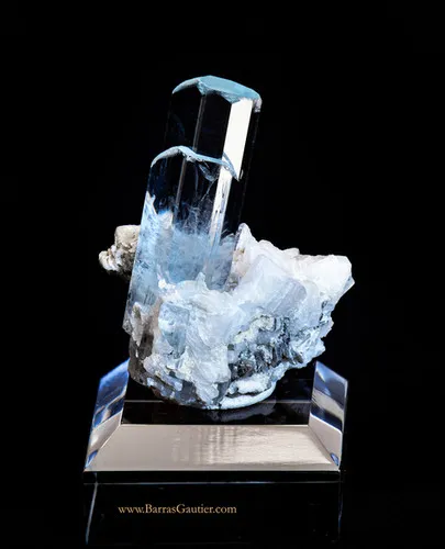 Beryl Aquamarine - Orthoclase - image 2