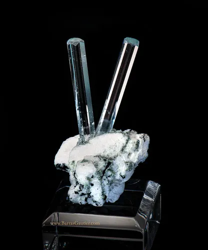 Beryl Aquamarine - Orthoclase - image 2
