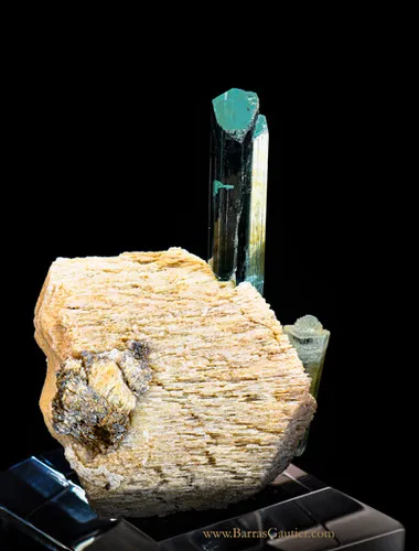 Beryl Aquamarine - Orthoclase - image 3