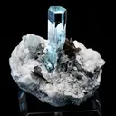 Beryl Aquamarine - Orthoclase - image 1