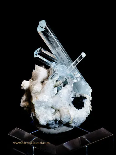 Beryl Aquamarine - Orthoclase - Tourmaline - image 2