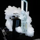 Beryl Aquamarine - Orthoclase - Tourmaline Schorlite - image 3