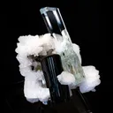 Beryl Aquamarine - Orthoclase - Tourmaline Schorlite - image 1