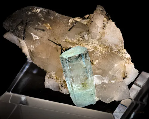 Beryl Aquamarine- Quartz - image 2