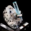 Beryl Aquamarine - Quartz - Muscovite - image 4