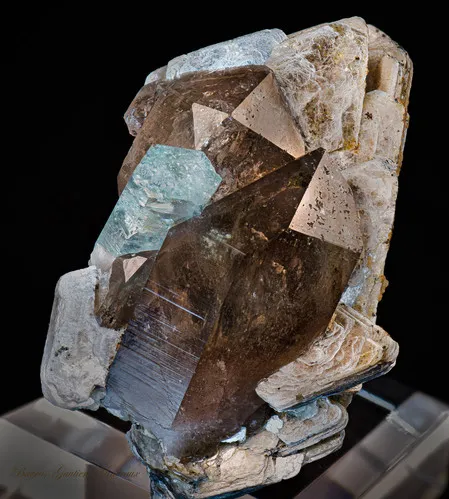 Beryl Aquamarine - Quartz - Muscovite - image 4