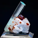 Beryl Aquamarine - Spéssartite Garnet - image 1
