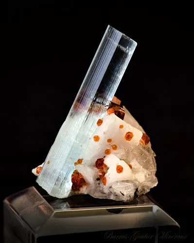 Beryl Aquamarine - Spéssartite Garnet - image 2