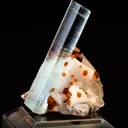Beryl Aquamarine - Spéssartite Garnet - image 2