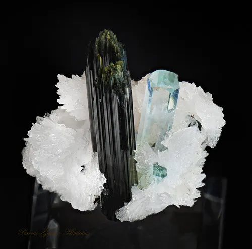 Beryl Aquamarine-Tourmaline-Cleavelandite - image 4