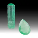 Beryl (rough and cut) - image 1