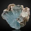Beryl v. Aquamarine Fluorite, Muscovite - image 1