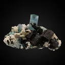 Beryl v. Aquamarine, Schorl, Fluorite - image 1
