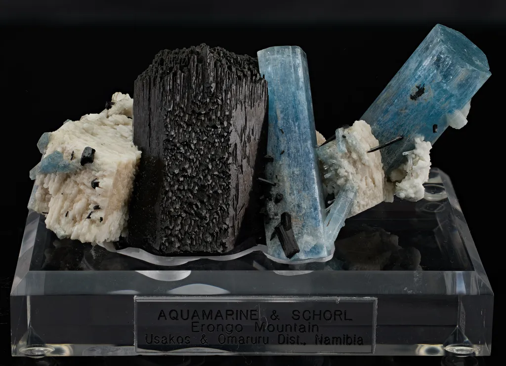 Beryl v. Aquamarine, Schorl, Orthoclase - image 2