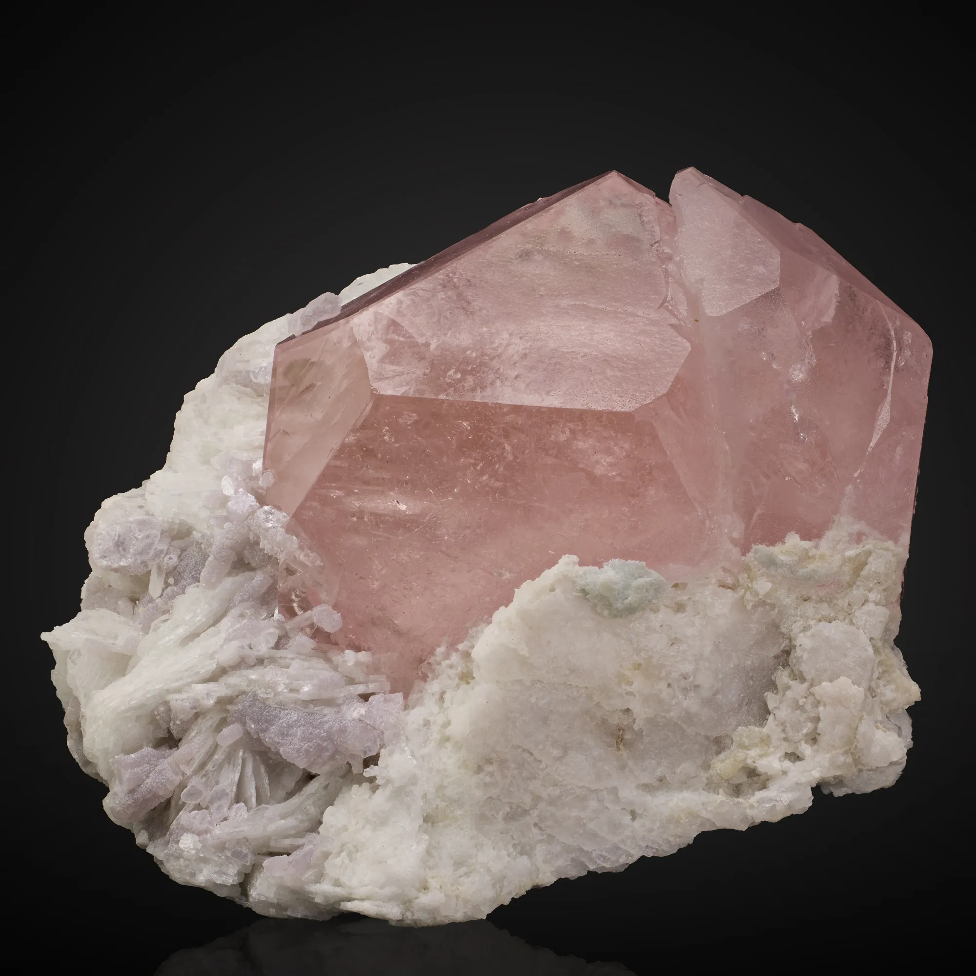 Beryl v. Morganite, Lepidolite, Albite - image 1