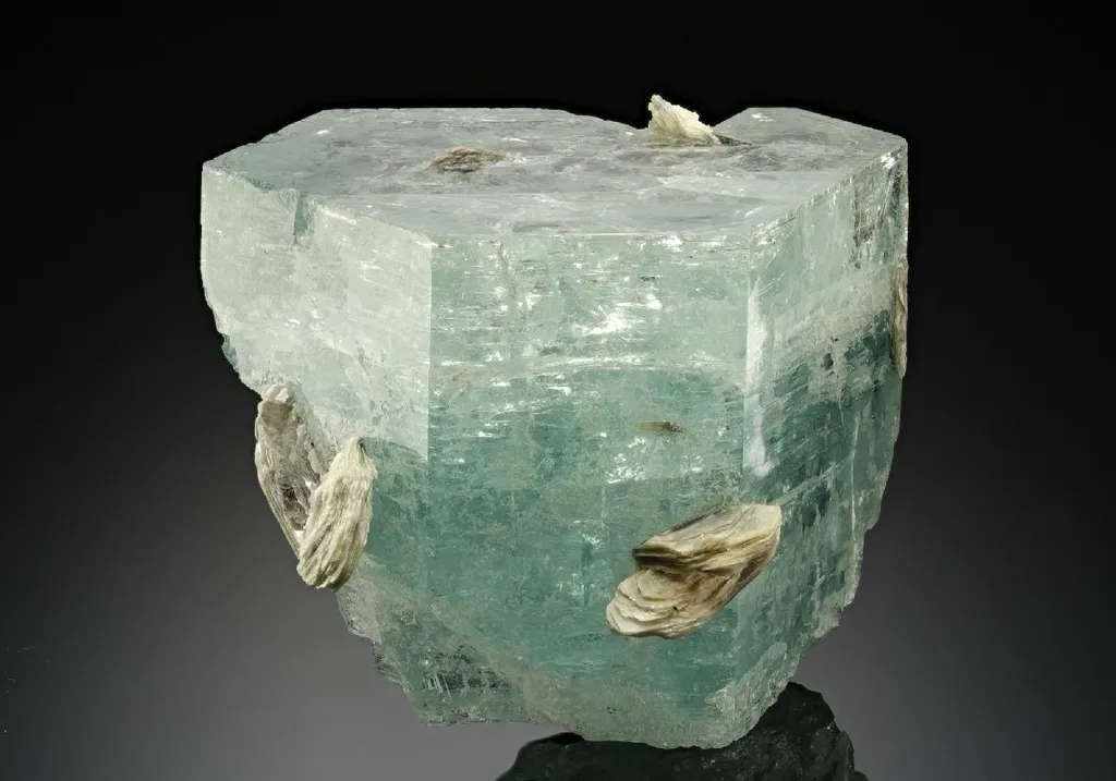 Beryl var Aquamarine image
