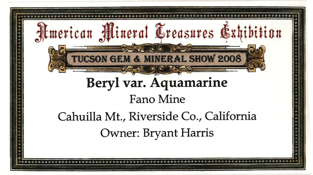 Beryl var. Aquamarine - image 7