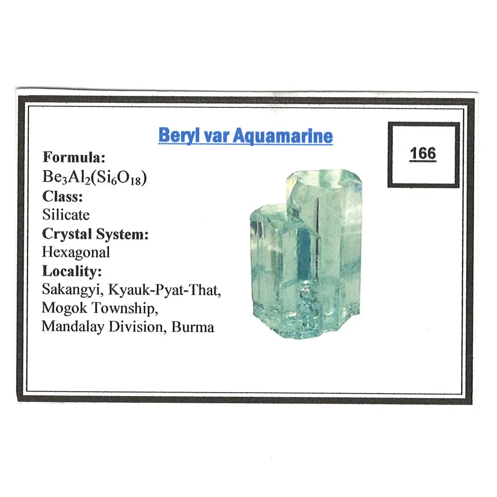 Beryl var. Aquamarine - image 5