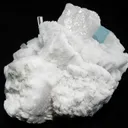 Beryl (Var: Aquamarine), Albite - image 1