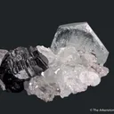 Beryl var. Aquamarine and Cassiterite - image 1