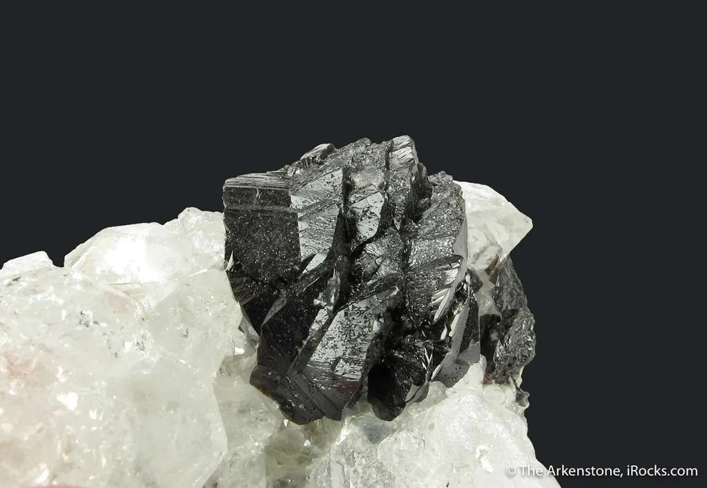 Beryl var. Aquamarine and Cassiterite - image 3