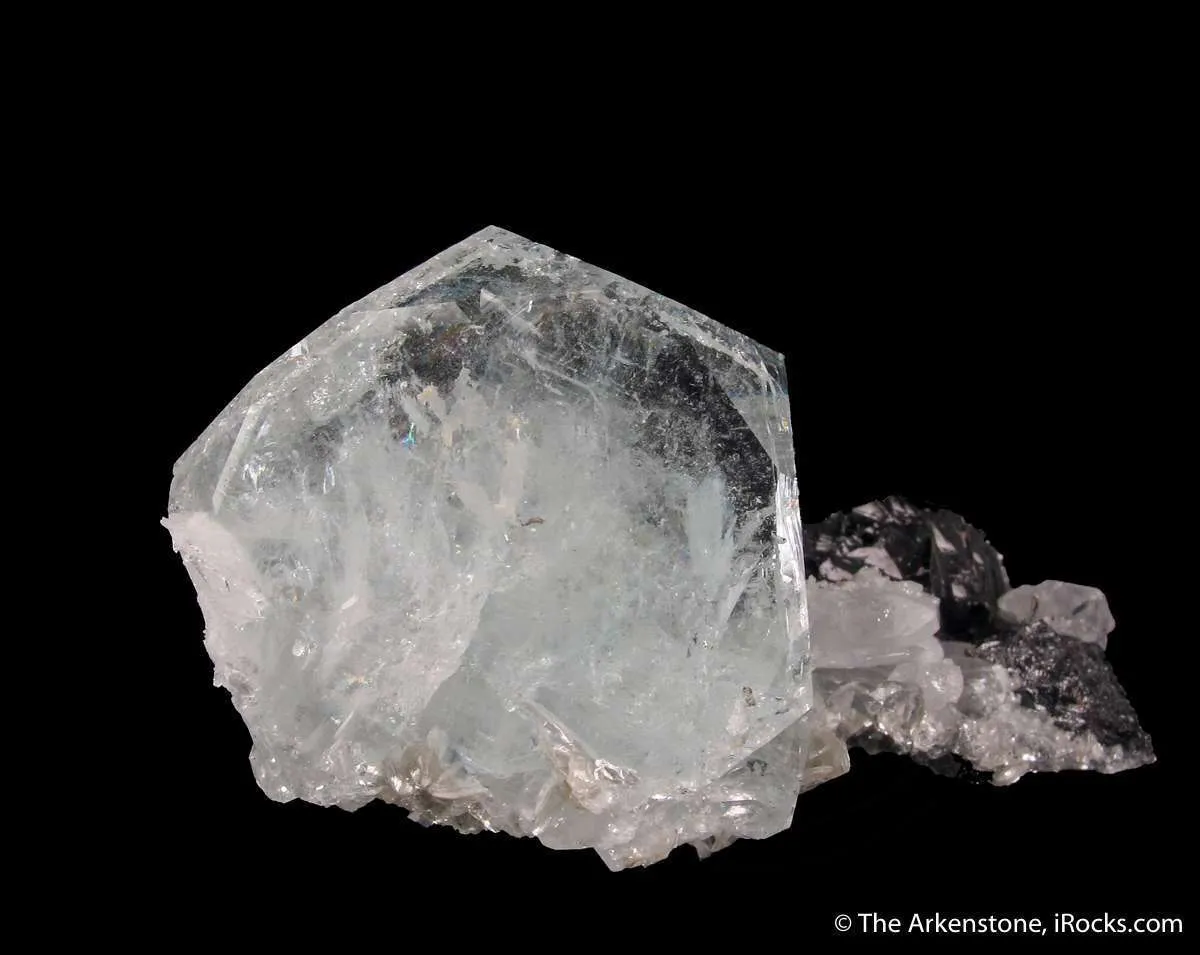 Beryl var. Aquamarine and Cassiterite - image 2
