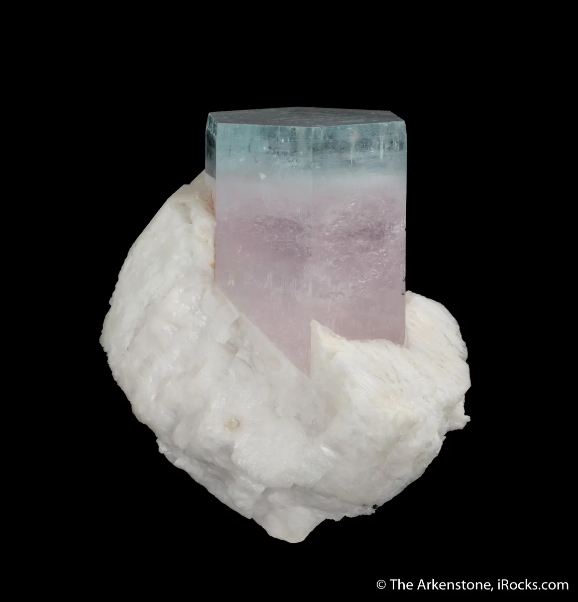 Beryl var. Aquamarine and Morganite - image 1