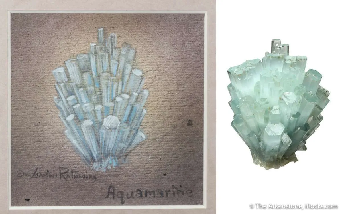 Beryl var. Aquamarine - image 1