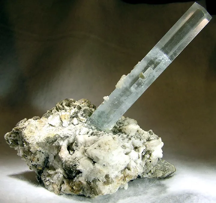 Beryl (Var: Aquamarine) image