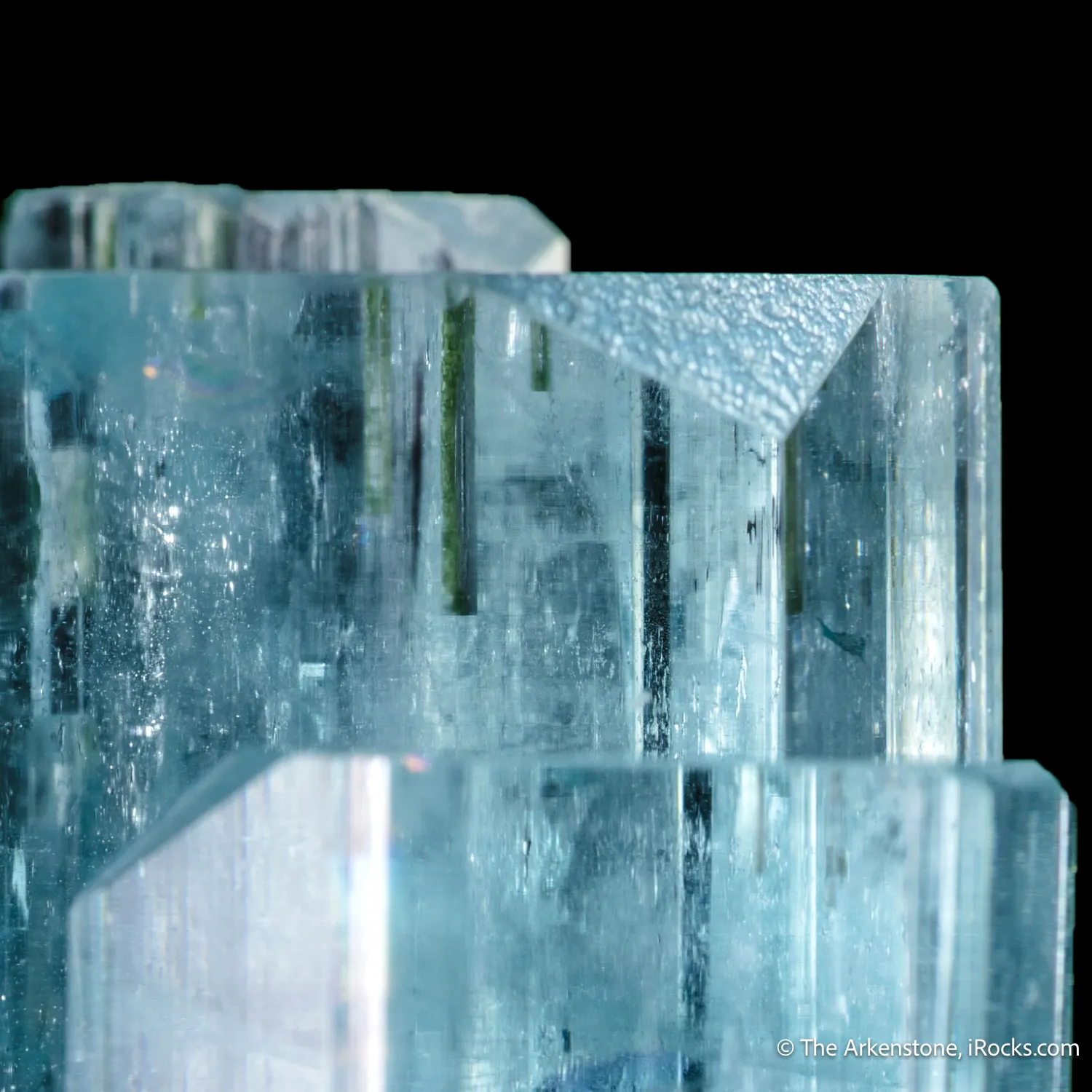 Beryl var. Aquamarine cluster - image 8