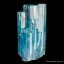 Beryl var. Aquamarine cluster - image 3