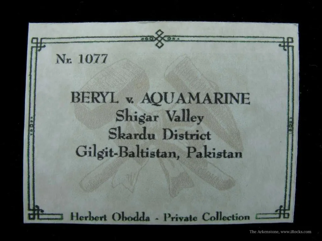 Beryl Var. Aquamarine - image 6