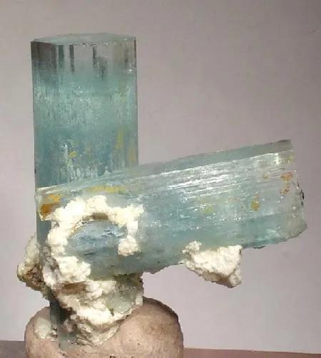 Beryl (Var: Aquamarine), Feldspar Group image