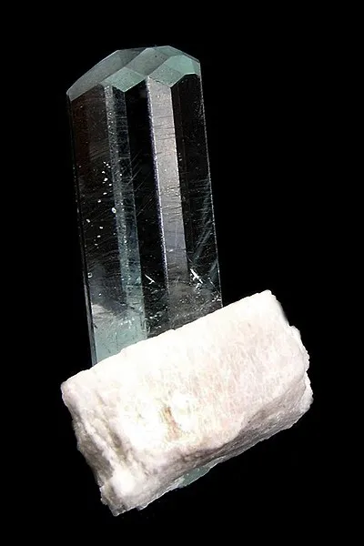 Beryl (Var: Aquamarine), Feldspar Group image