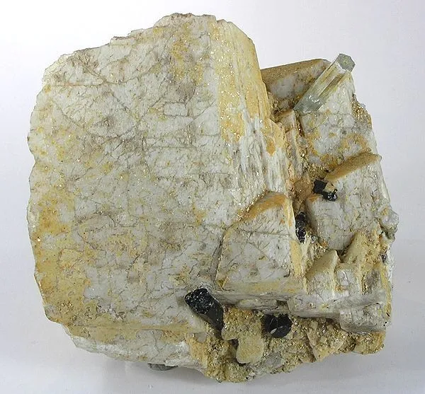 Beryl (Var: Aquamarine), Feldspar Group image