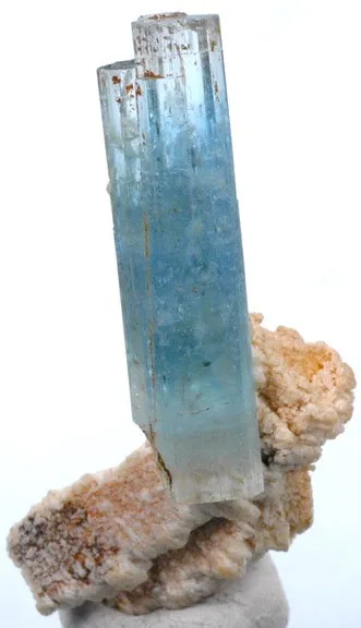 Beryl (Var: Aquamarine), Feldspar Group image