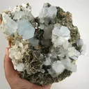 Beryl (Var: Aquamarine), Fluorite, Muscovite - image 1