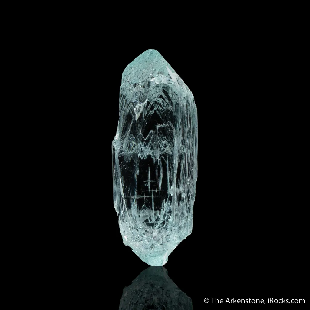 Beryl var. Aquamarine gem crystal - image 2