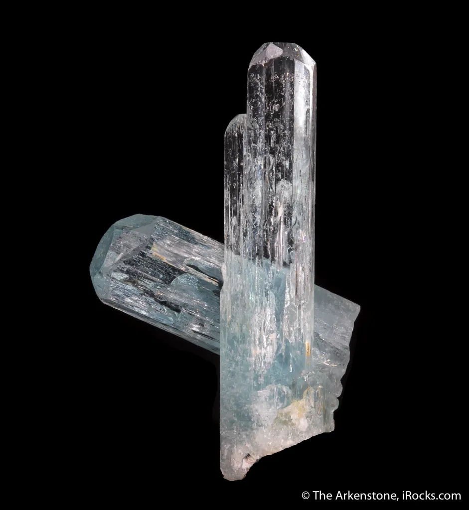 Beryl var. Aquamarine  (illustrated) - image 2