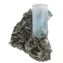 Beryl Var. Aquamarine & Muscovite - image 3