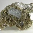 Beryl (Var: Aquamarine), Muscovite - image 1