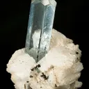 Beryl Var. Aquamarine on Albite - image 2