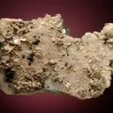 Beryl var. Aquamarine on Albite var. Pericline - image 3