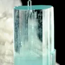 Beryl Var. Aquamarine on Feldspar - image 4
