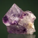Beryl var. Aquamarine on Fluorite (Spinel twin) - image 4