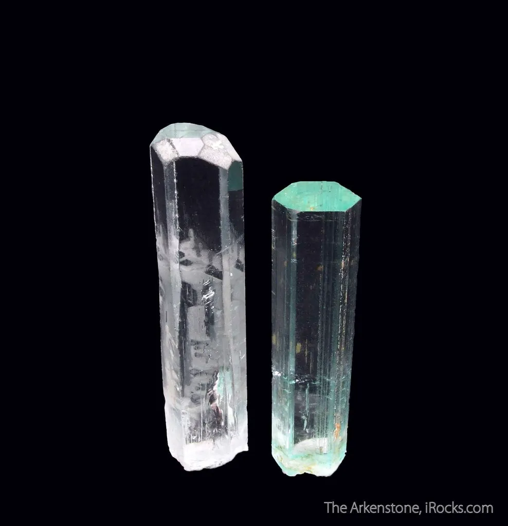 Beryl var. Aquamarine (pair) image