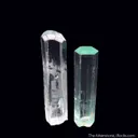 Beryl var. Aquamarine (pair) - image 1