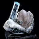 Beryl Var. Aquamarine, Quartz, Orthoclase - image 1