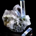 Beryl Var. Aquamarine, Quartz, Orthoclase - image 3