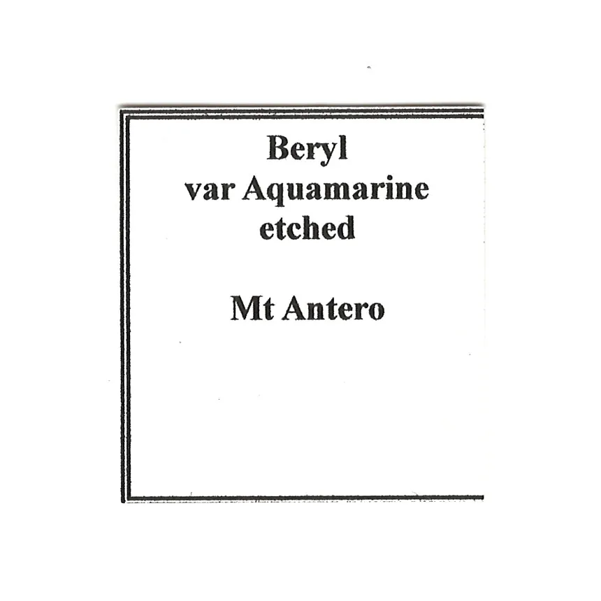 Beryl var. Aquamarine (repaired) - image 5